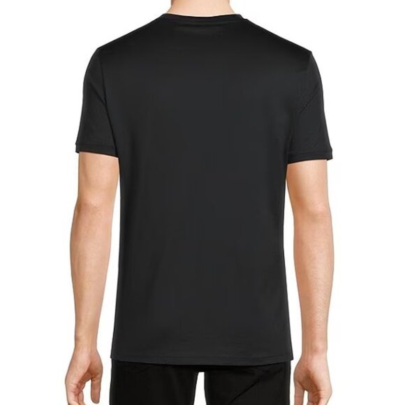 Murano Liquid Luxury Black V-Neck Tee Classic Fit Soft Stretch Shirt Men’s XL - Picture 3 of 9